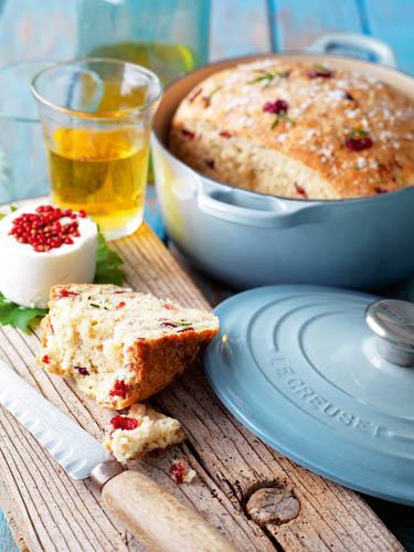 Cranberry, Rosemary and Cornish Sea Salt Bread